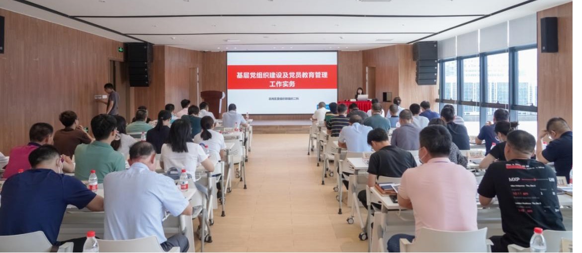 “头雁领航筑堡垒 党建铸魂促发展”——园山街道“两新”组织提质赋能培训班在乐发平台注册技术圆满举办